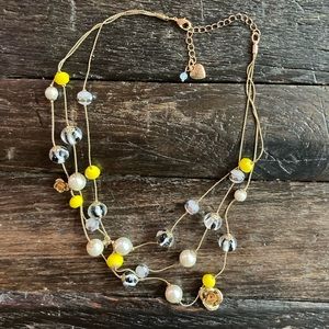 Betsey Johnson Glass Beads Necklace
